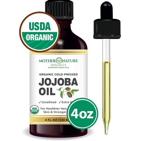 Usda Certified Organic Jojoba Oil 100 Pure Cold Pressed Unrefined