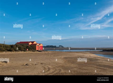 The Lifeboat Station At Wells Next The Sea North Norfolk UK Stock