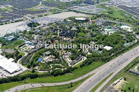 Latitude Image Canadas Wonderland Vaughan Aerial Photo