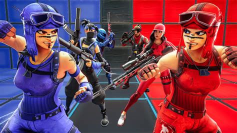 Red Vs Blue Pit By Realkade Fortnite Creative Map