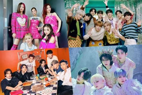 ITZY NCT 127 BTS TXT BLACKPINK et Stray Kids occupent les premières