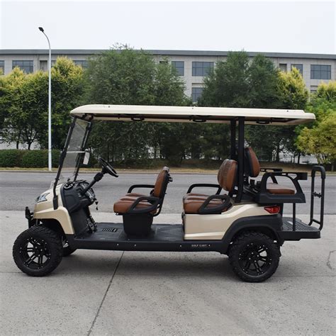 Zycar New Design 2 4 6 Seater Electric Golf Cart 6 Passenger 72v Lifted