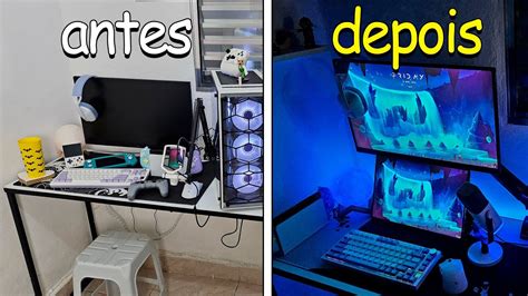 MONTEI Meu Setup Quarto Dos Sonhos Em 2024 R YouTube