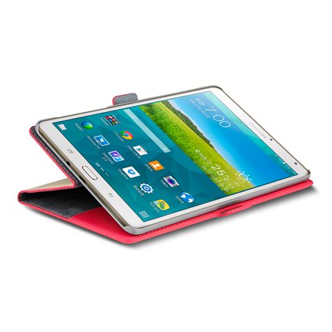 Verus Crayon Two Tone Diary For Galaxy Tab S Hot Pink Beige