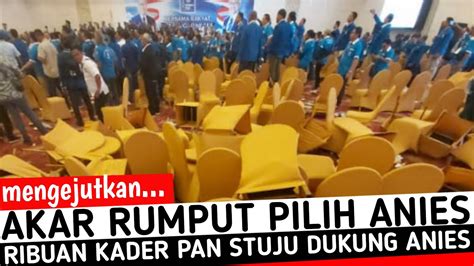 PAN H4NCUR LEBUR AKIBAT ZULHAS TAK USUNG ANIES KETUM PARTAI VS KADER