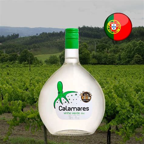 Calamares Branco Vinho Verde DOC - Vinho branco português | Center ...