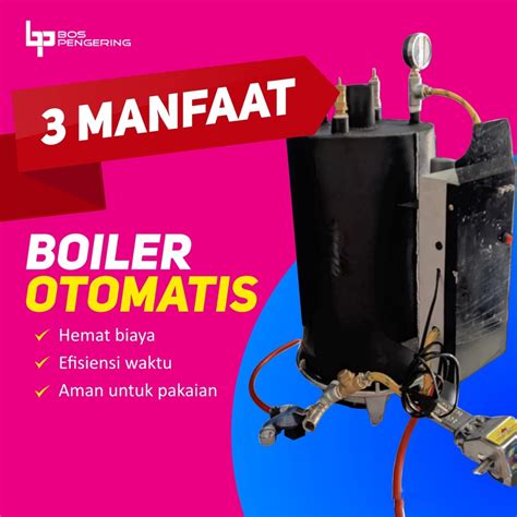 Jual Mesin Setrika Uap Boiler Otomatis Mesin Steamer Konveksi Laundry