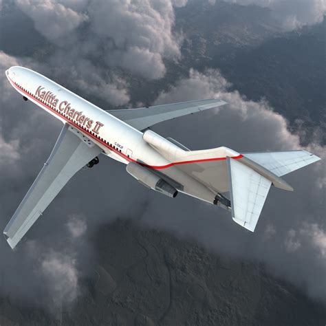 Boeing 727 200 Kalitta Air Aparejado Modelo 3D 149 Max Free3D