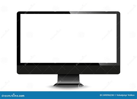 Monitor De Marcos Finos Realistas Y A La Moda Se Burlan De La Pantalla