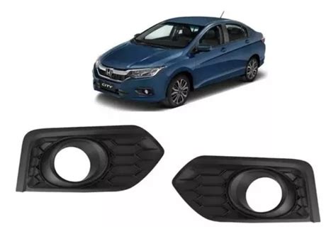 Par De Moldura Farol De Milha Honda City 2018 2019 2020 Frete grátis