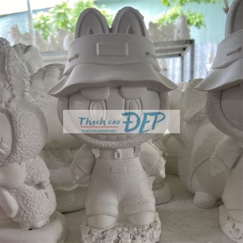 Combo 10 Tượng tô màu Labubu Macaron Đẹp Hot Trend