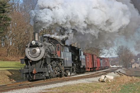 Strasburg Railroad Steam Doubleheader-Railroad Poster - A-Trains.com