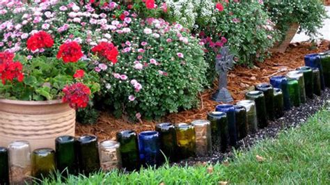 Wine Bottle Edging: How to Landscape With Bottles (Step by Step)