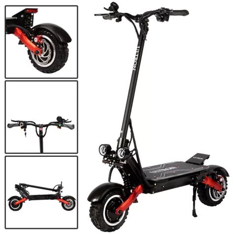 ELEKTROROLLER 6000W 11ZOLL Elektro Scooter E Scooter KickScooter Roller