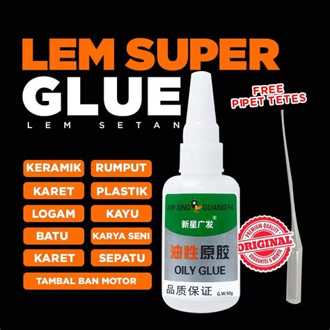 Jual Lem Super Glue Serbaguna Lem Korea Super Kuat Lem Setan Lem