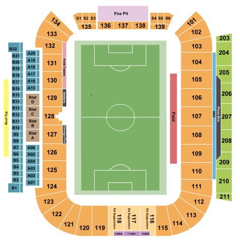 SeatGeek Stadium Seating Chart | Star Tickets