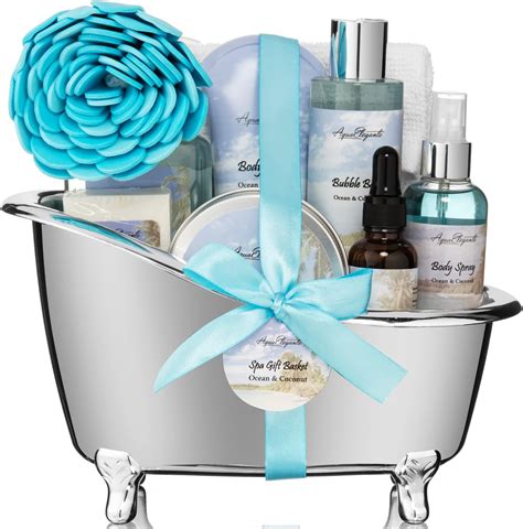 Spa T Baskets For Women Luxury Bath Set With Lavender