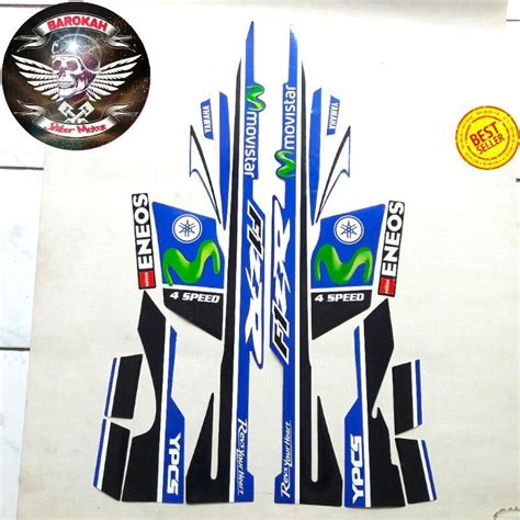 Ajs Ajs Striping Sticker Full Motorcycle Yamaha Antem Fiz R F Zr F Zr