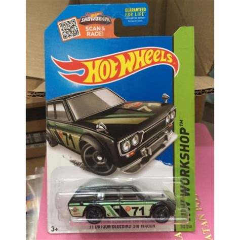 Hot Wheels 71 Datsun 510 Bluebird Wagon Shopee Malaysia