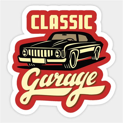 Retro Car By Urbanic Brand Stickers Cool Stickers Car Sticker Design