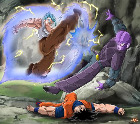 Gohan Vs Hit By Maniaxoi On Deviantart