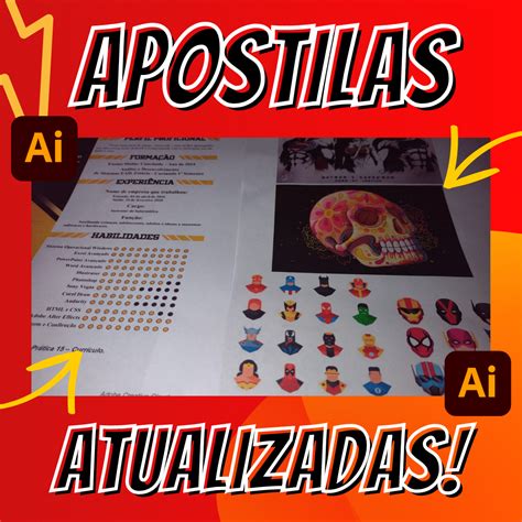 Olha só que material incrível Nossas apostilas estão atualizadas e