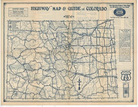 [Complete Set of Mid-West Map Company Road Maps] | Curtis Wright Maps