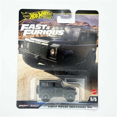 風火輪 金標 Hot Wheels Premium 玩命關頭 Land Rover Defender 蝦皮購物