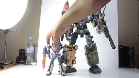 Warbotron WB01 Combined Not Bruticus Review YouTube