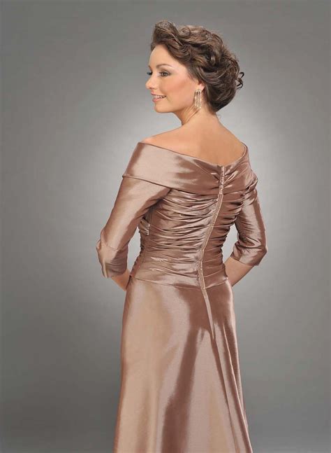 mother of the bride a line dresses 14