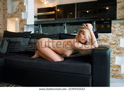 Slender Nude Blonde Beautiful Breasts Poses Stock Photo Shutterstock