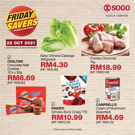 Sogo Kuala Lumpur Supermarket Friday Savers Promotion October