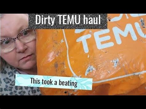 Dirty Temu Haul The Package Not The Contents Youtube