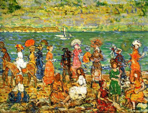 seashore maurice prendergast wikiartorg encyclopedia  visual arts
