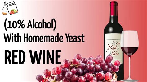 Spectacular Red Wine 10 Alcohol With Homemade Yeast How To Make Wine At Home Youtube