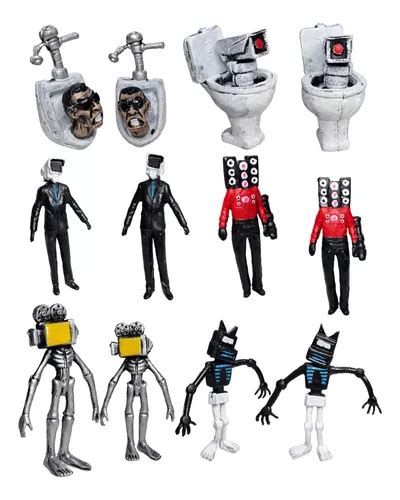 Figuras Wc Terror Titanes Skibidi Toilet Cm Mercadolibre