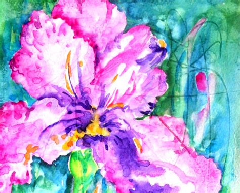 Martha Kisling Art With Heart Iris In Pink And Permission To Play