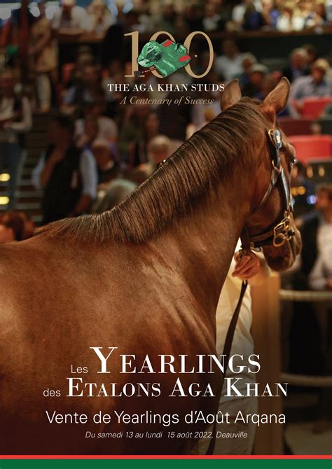 Arqana August Yearling Sale 2022 Aga Khan Studs Stallions French