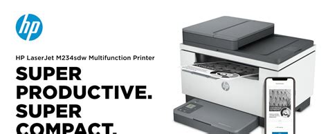 Buy The HP LaserJet M234SDW Mono Laser Multifunction Printer Scan