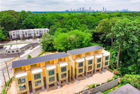 Near East Atlanta Village, row of four-level townhomes has risen ...