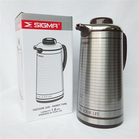 Jual SIGMA Termos Tuang Air Panas 1 6 Liter Anti Pecah Shopee Indonesia