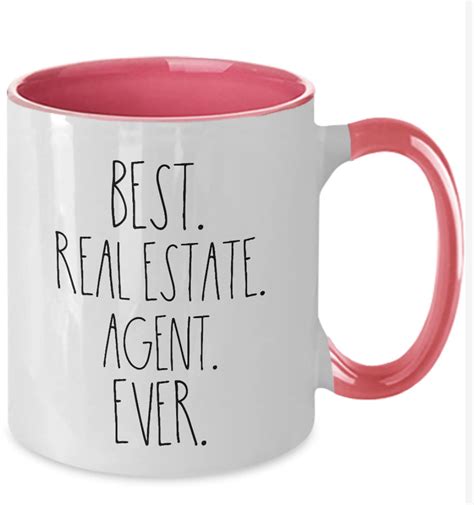 Personalized Real Estate Agent T Best Real Estate Agent Etsy