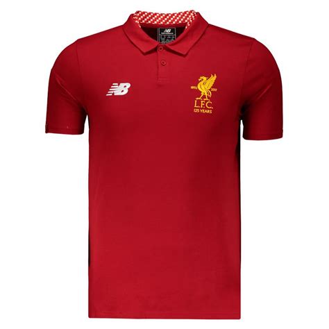 New Balance Liverpool 2018 Polo Shirt - FutFanatics