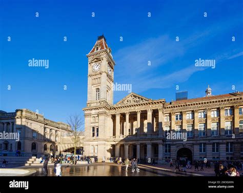 The Birmingham Museum Art Gallery And Big Brum Clock Tower Viewed