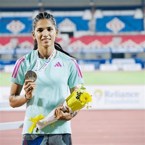 Jyothi Yarraji Creates History At Th Asian Athletic Meet Jio Institute