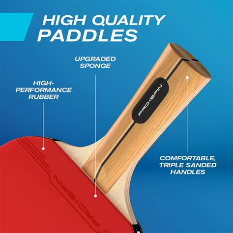 Snapklik Pro Spin All In One Portable Ping Pong Paddles Set Table