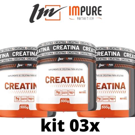 Kit Creatina Pote G Cada Pote Shopee Brasil