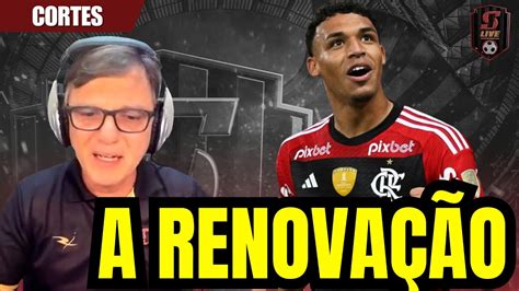 Mauro Cezar Comenta A Renova O Da Joia Do Flamengo Vitor Hugo Youtube