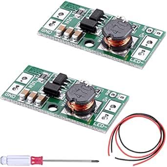 DKARDU 2 Pcs Adjustable LED Driver Board DC 6 25V 30 900mA 20W PWM