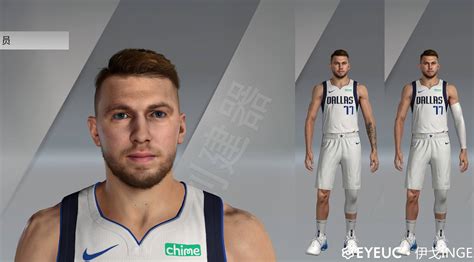 Luka Doncic Cyberface And Body Model V2 By Igo Inge FOR 2K21